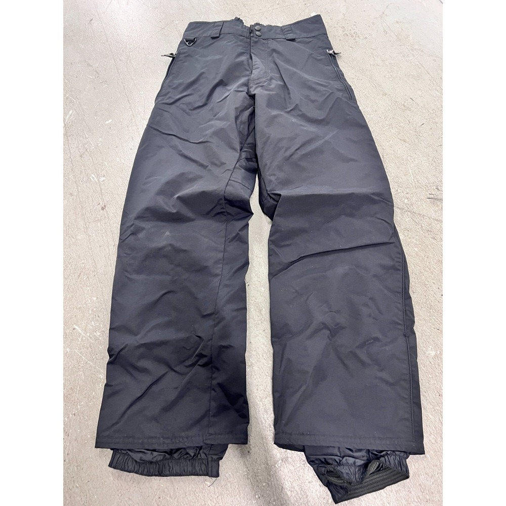 Body Glove Snow Pants Mens Medium Black Mesh Insulated Waterproof Outdoor Ski